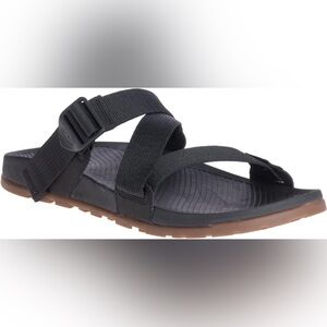 Chaco Lowdown Slide Black comfort Slip On Mens sandal size 8